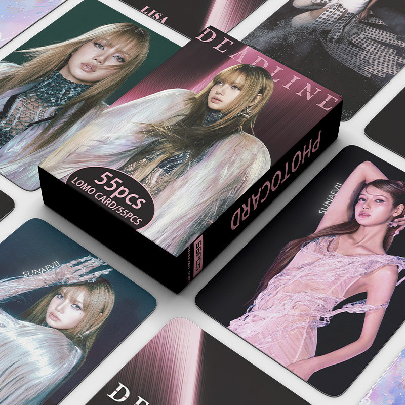 Set 55 lomo card Blackpink - Lisa cute 2026