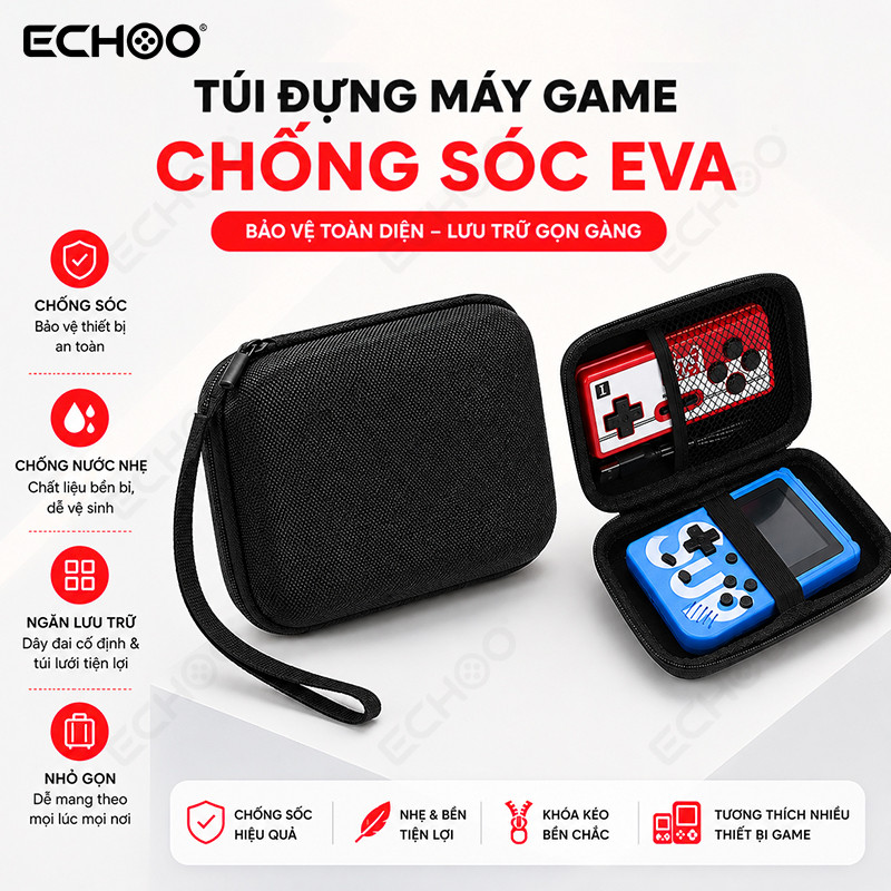 Túi Đựng Máy Chơi Game EVA Chống Sốc PS5 PS4 Xbox Switch Tay Cầm Game Phụ Kiện Gaming HDD Case