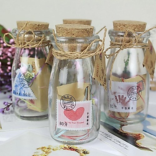 Hũ chai Pudding 100ml nắp gỗ