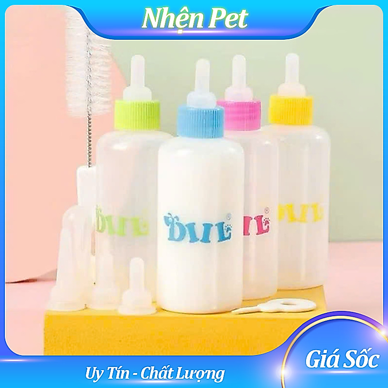 Bình ti sữa cho chó mèo