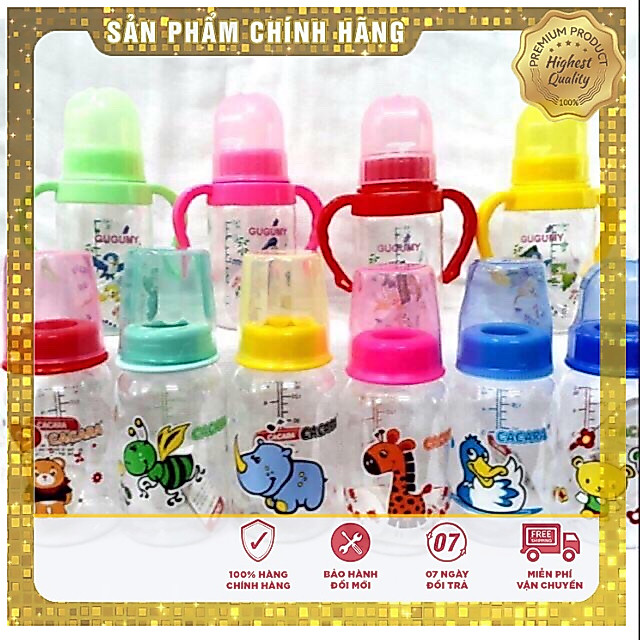 Bình sữa CACARA 140ml - 250ml cho bé