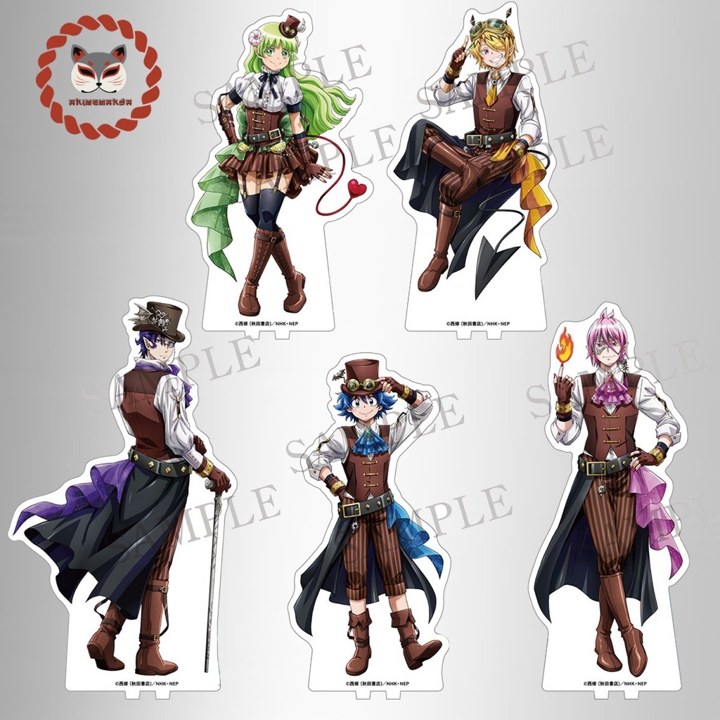 Standee IN HÌNH IRUMA GIÁ ĐÁO Mairimashita Iruma-kun tượng acrylic anime mica chibi trang trí trưng 