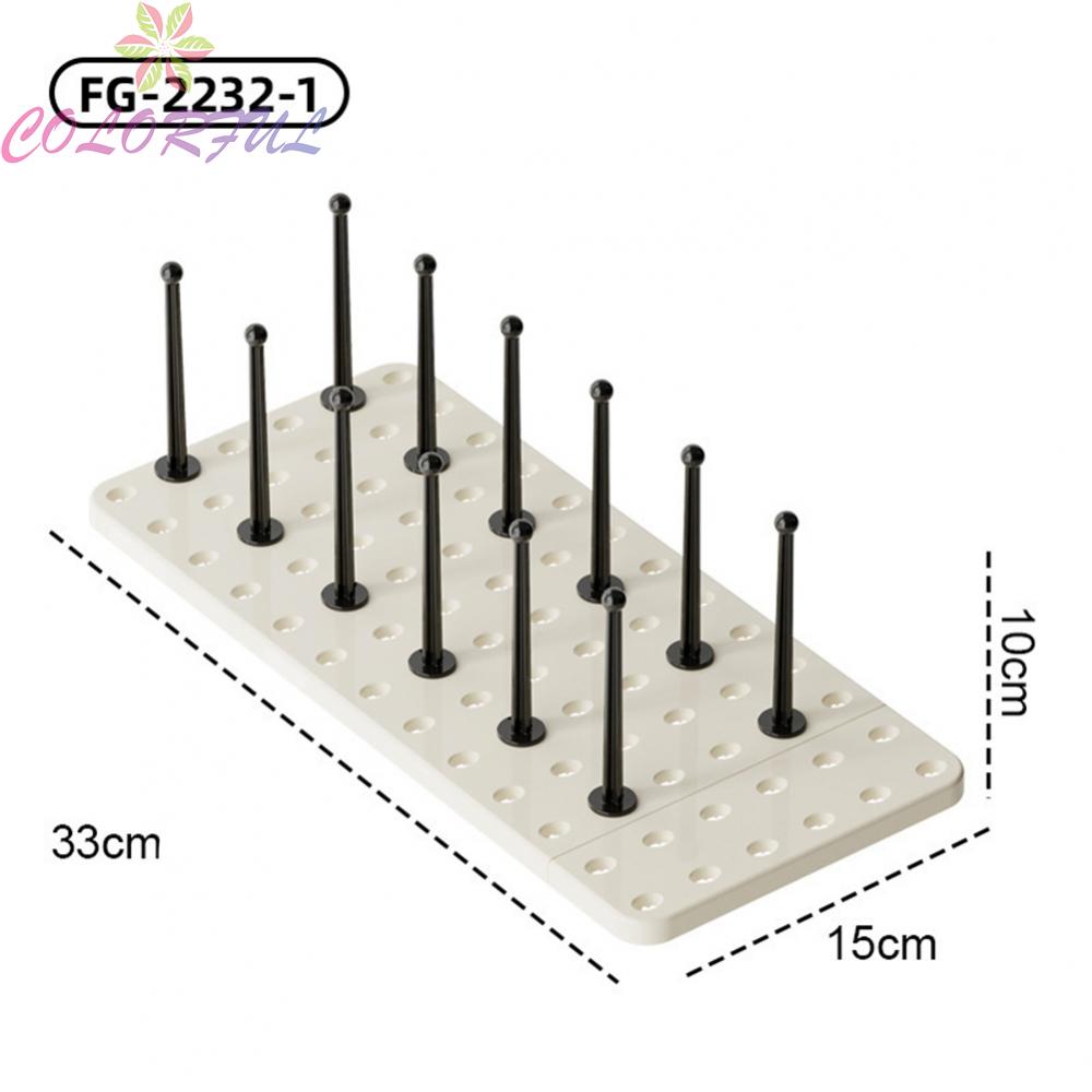 Kitchen Sink Rack Customizable Spacing Detachable Columns Hygienic Drainage