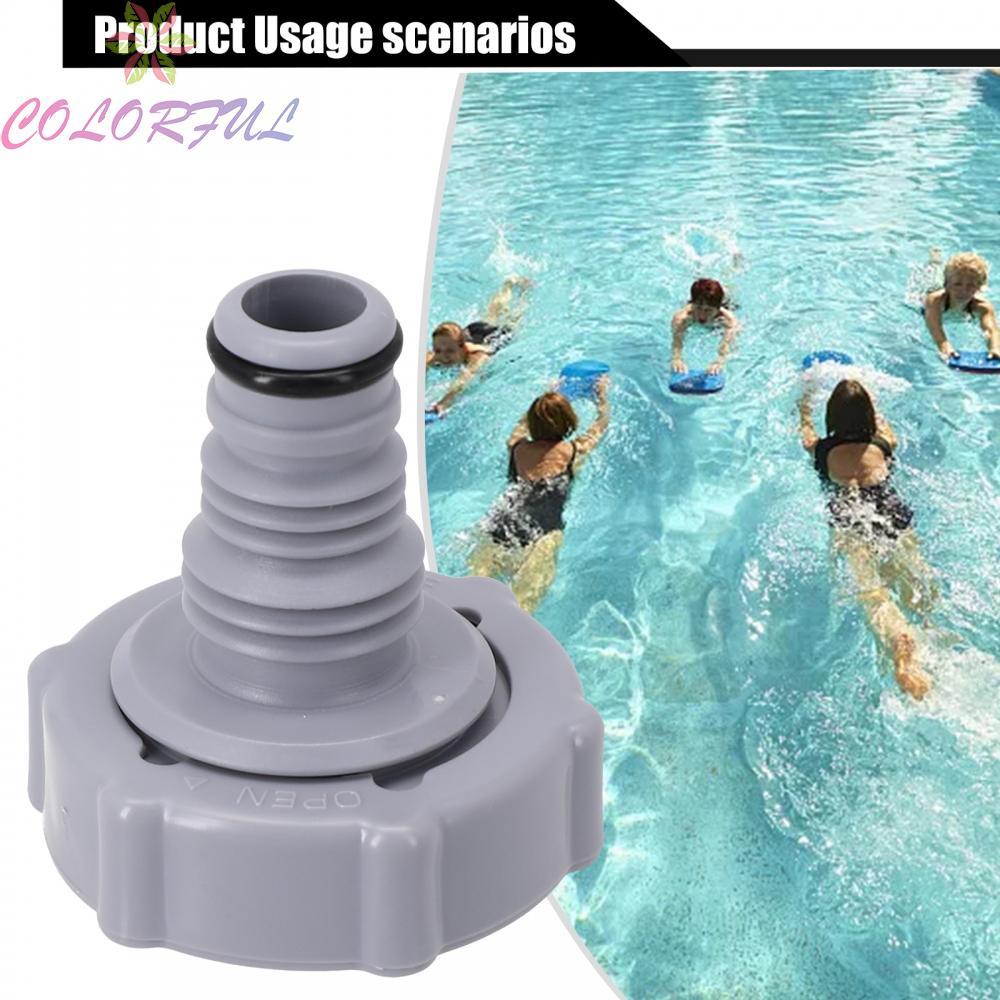 Premium Gray Drain Valve For Pool Hose Adapter P6H1419 Practical And Delicate