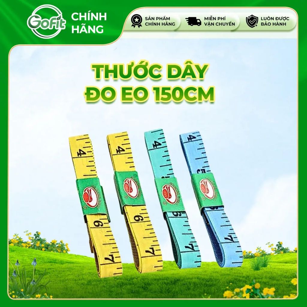 Thước dây Gofit Mart 150cm - Đo kích thước chính xác, tiện lợi cho mọi nhu cầu.