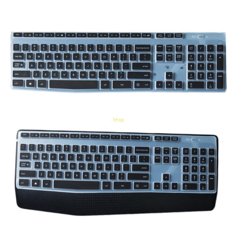 Btsg Bàn Phím Dành Cho MK345 K345 Bàn Phím Bảo Vệ Da Bàn Phím Silicon Mỏng Bao Da Phụ Kiện