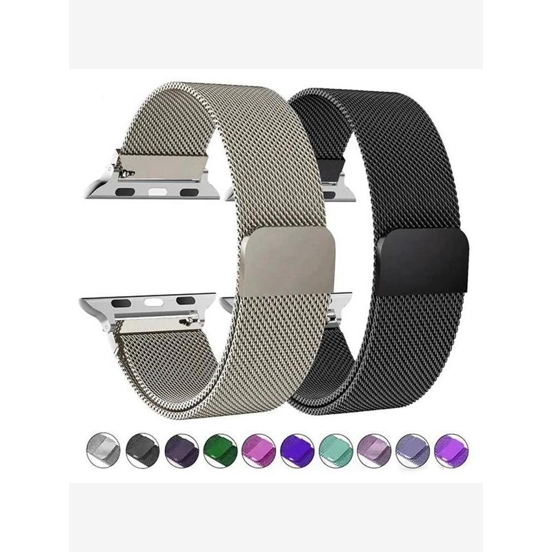 Dây đeo Milanese cho dây đeo apple Watch 44mm 40mm 45mm 49mm 41m
