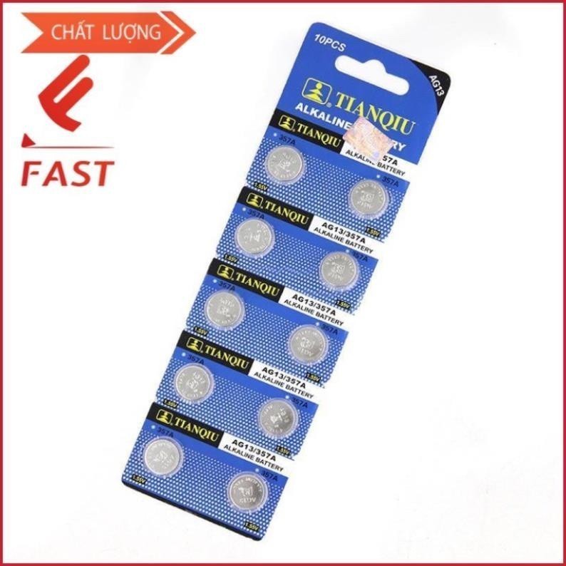 [Nowship] Pin Nút AG13 / LR44 - 10 Viên