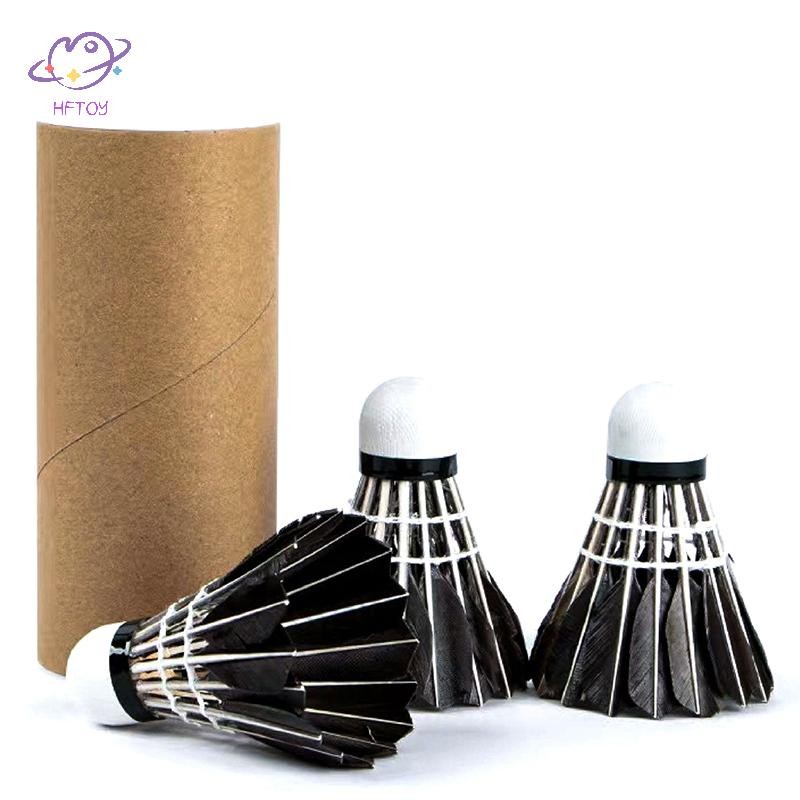 HFTOY 3 / 6 / 12 Chiếc Cầu Lông Cầu Lông Ngỗng Cầu Lông Cầu Lông Huấn Luyện Cầu Lông Thể Thao ~