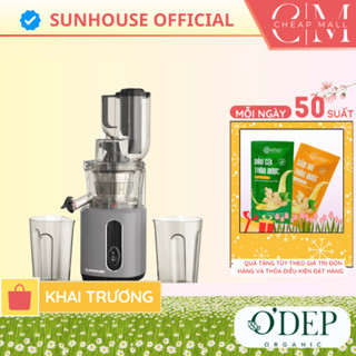 Máy ép chậm Sunhouse Chính hãng SHD5503 240W công nghệ lưới lọc PUREMAX ép trái cây kiệt bã - CHEAP CHL