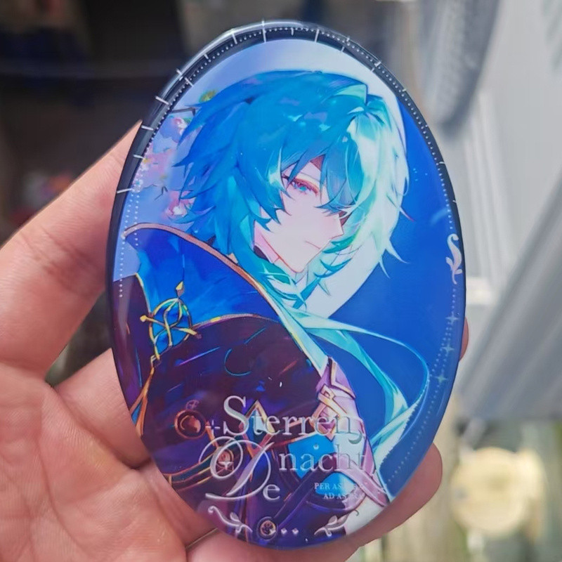 Trò chơi Honkai: Star Rail - Huy hiệu cosplay lấp lánh Anaxa-Anaxagoras, phù hợp làm quà tặng ngày l