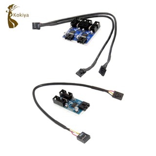 Kokiya 9 Pin USB Header Giao diện cáp USB Hub USB bên trong USB2.0