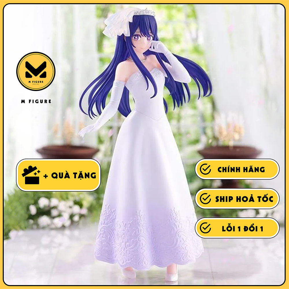 MÔ HÌNH Hoshino Ai - Oshi no Ko - Bridal Dress (Bandai Spirits) FIGURE CHÍNH HÃNG