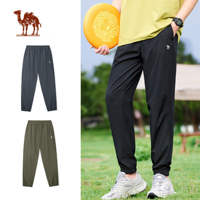 CAMEL CROWN  quần体thao khô nhanh legging mỏng mùa hè cho nam