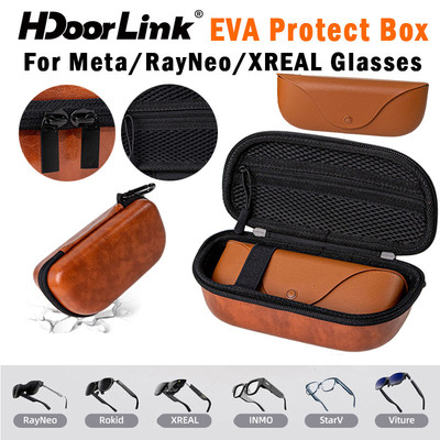Hộp bảo vệ kính thông minh HdoorLink EVA cho Meta/RayNeo/XREAL - Dễ dàng mang theo khi du lịch