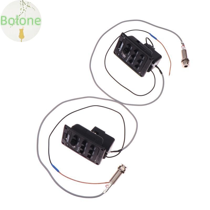 Bolone 301 201 Fishman Acoustic Guitar Pickup Electric Box Equalizer EQ Tuner Guitar Amplifier Fishm