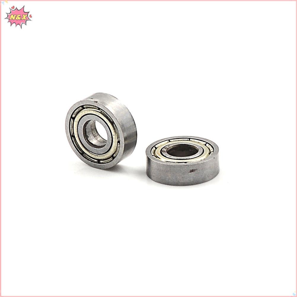 N & X 10 Vòng bi thu nhỏ 695ZZ 695-Z Vòng bi bền chính xác 5x13x4mm.