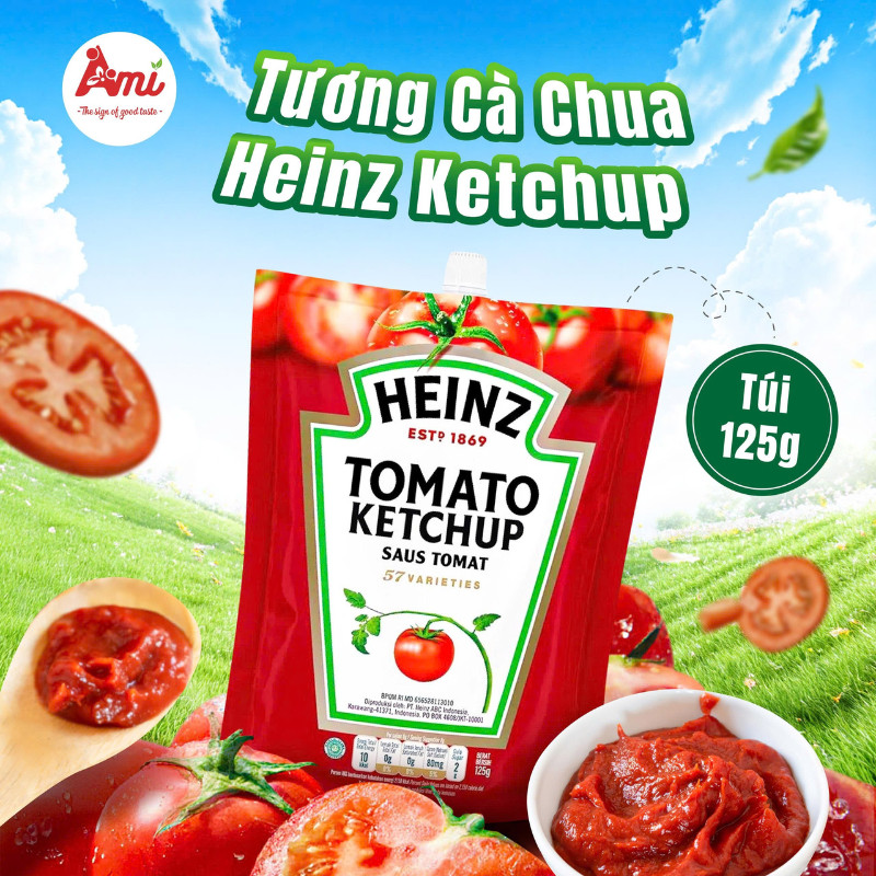 Tương Cà Chua Heinz Ketchup Túi 125g