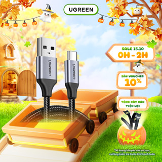 Cáp sạc USB 2.0 A sang Type C Ugreen US288 | Dòng sạc 3A 15W 18W | Bảo Hành 1 đổi 1 18 Tháng | 60225 60114 60115 60116 6