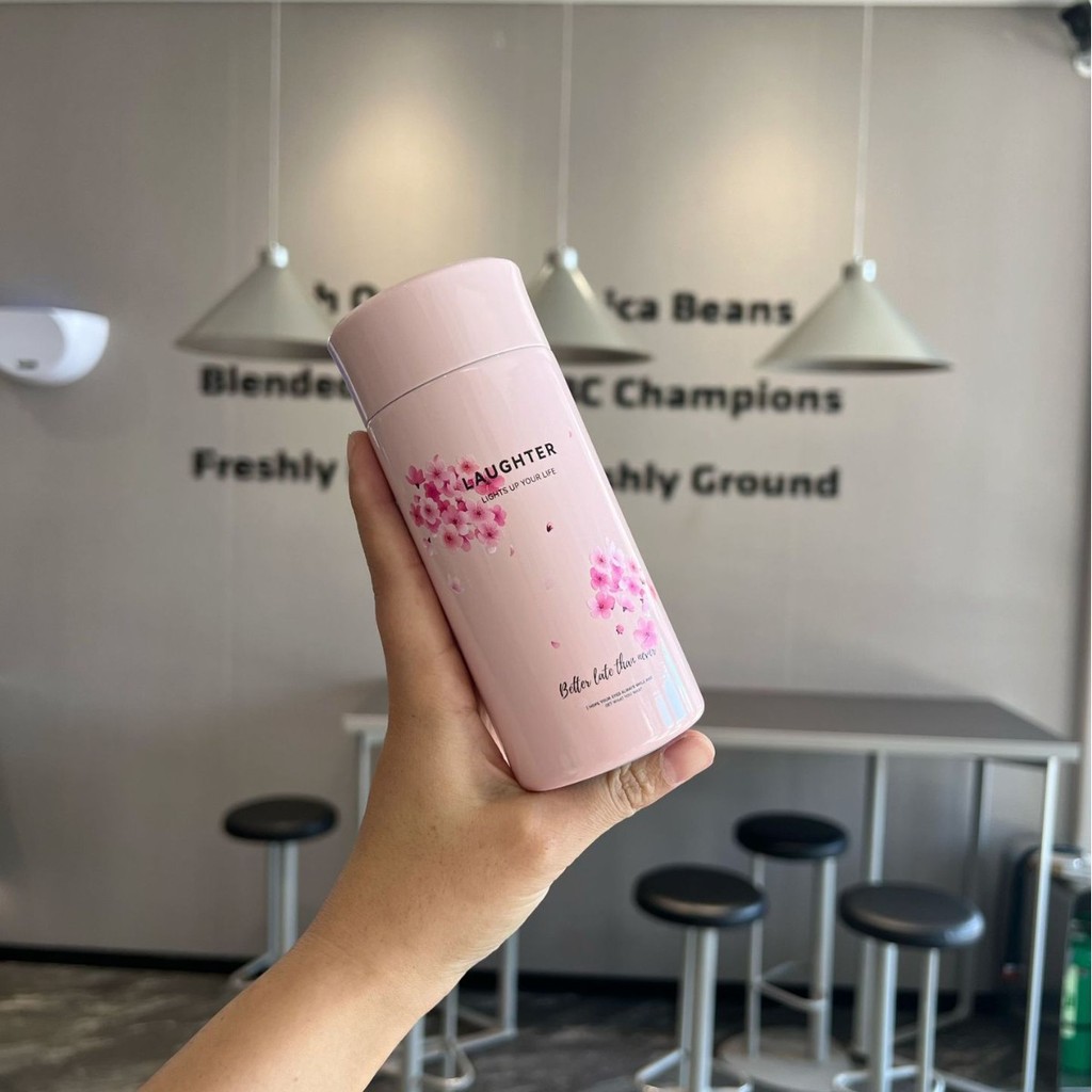 Bình Giữ Nhiệt Thép Không Gỉ 316 200ml Mini Pocket Bình Giữ Nhiệt Chống Bỏng Miệng Nước Di Động