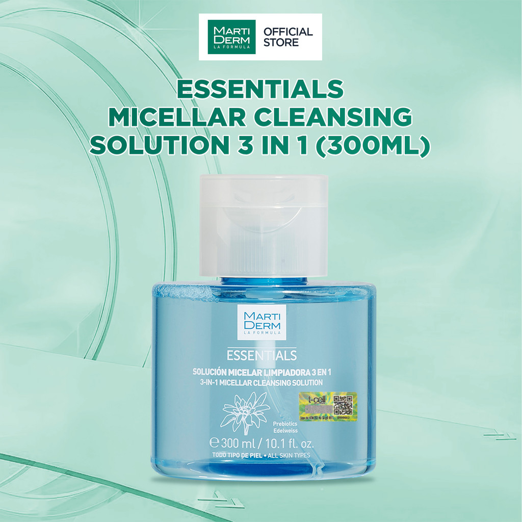 Nước Tẩy Trang Martiderm Essentials Micellar Cleansing Solution 3 In 1