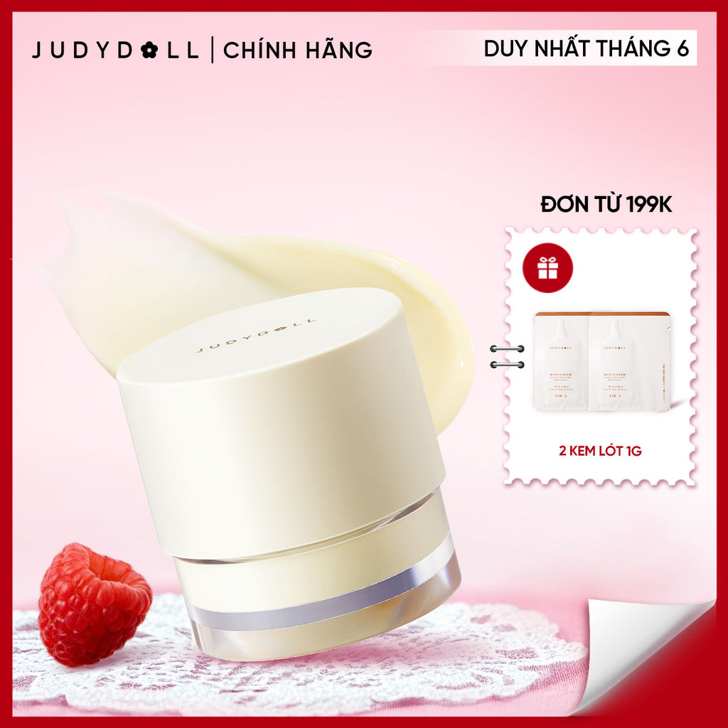 JUDYDOLL Kem lót Judydoll Makeup Base Dưỡng ẩm Kiềm dầu Lâu Trôi Chống xuống tông 30g