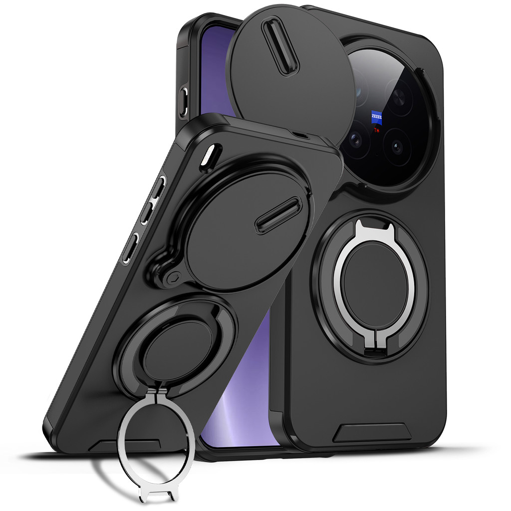 Dành Cho Vivo X300 Pro Ốp Lưng Vivo X300 Bao Vivo X300 Pro Vòng Từ Tính Giáp Trượt Ống Kính Máy Ảnh 