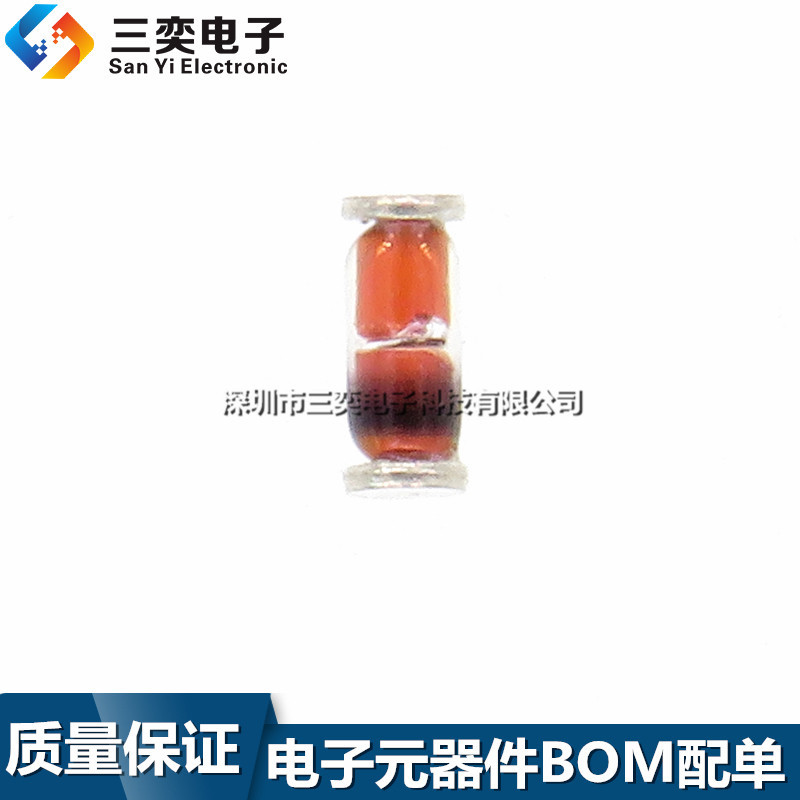 1N4148 Miếng Dán 1206 Khối Lượng Hình Trụ SOD80 Diode Thủy Tinh LL34 IN4148 LL4148