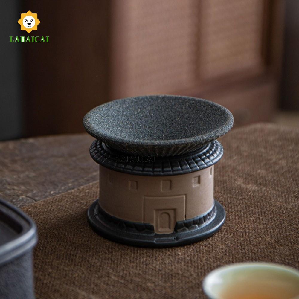 Bộ lọc cà phê gốm sứ siêu nhỏ LABAICAI, Lễ trà có thể tái sử dụng Máy lọc trà Hakka Tulou, Tòa nhà H