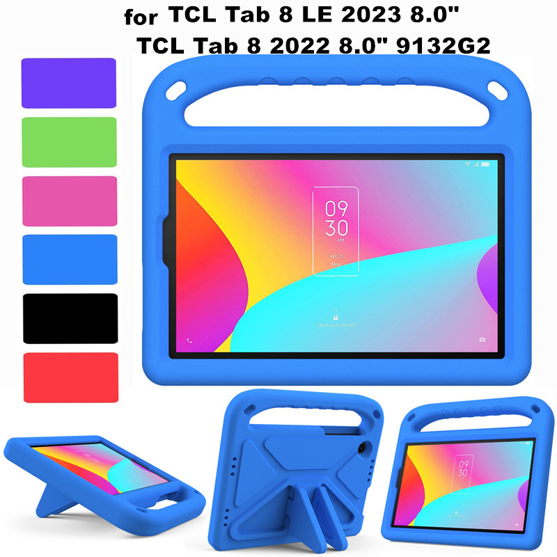 Dành Cho TCL Tab 8 LE 8.0 Inch 2023 Vỏ Máy Tính Bảng Cho TCL Tab 8 4G 2022 8.0 Inch 9132G2 Tay Cầm E