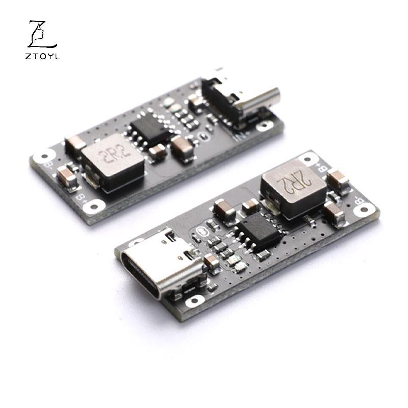 Ztoyl Type-C USB 5V 3A 3.7V 18650 Lithium Li-ion Pin Sạc Mô-đun Sạc IR