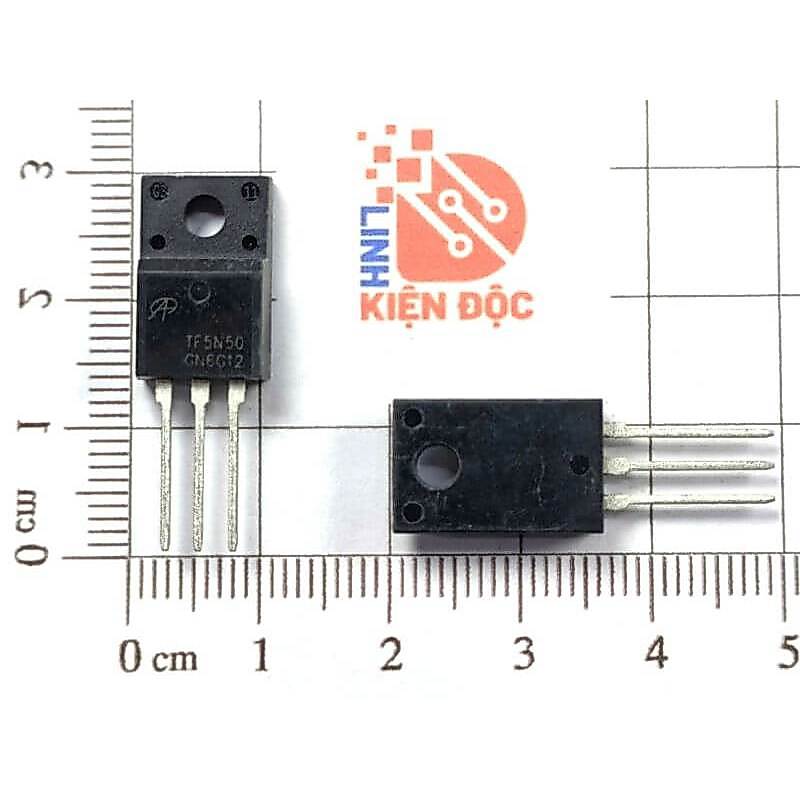 [Combo 5 chiếc] TF5N50 5N50 Mosfet Kênh N 5A 500V TO-220