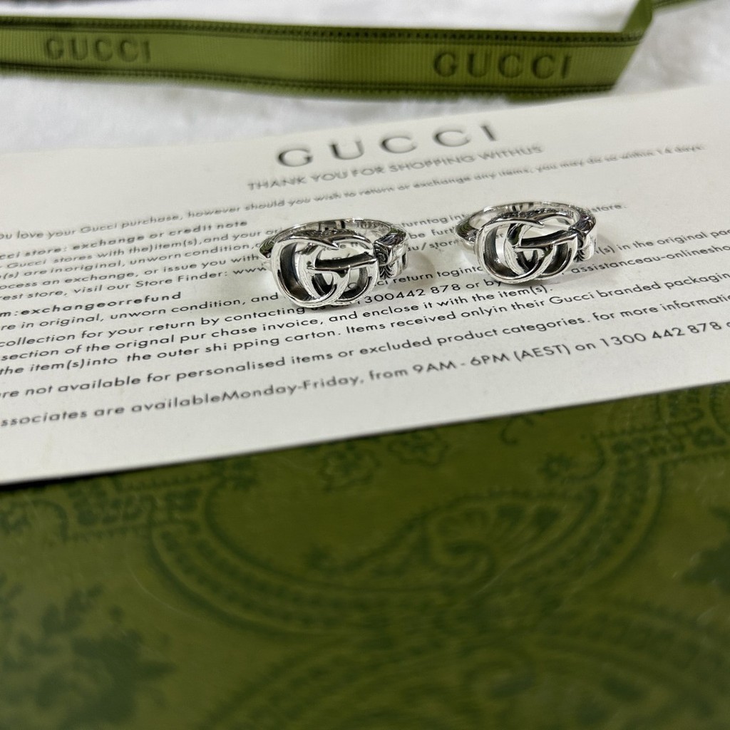 RANI GG Ancient Home  925Silver ring Textured Open Ring Fashionable Vintage Couple's Rings