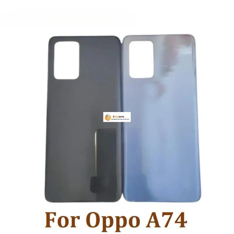 Ebest-For Oppo A74 4G Khung Giữa Viền Pin Ốp điện thoại Cửa Sau Nhà Ở Cửa Sau Nắp Thay Thế