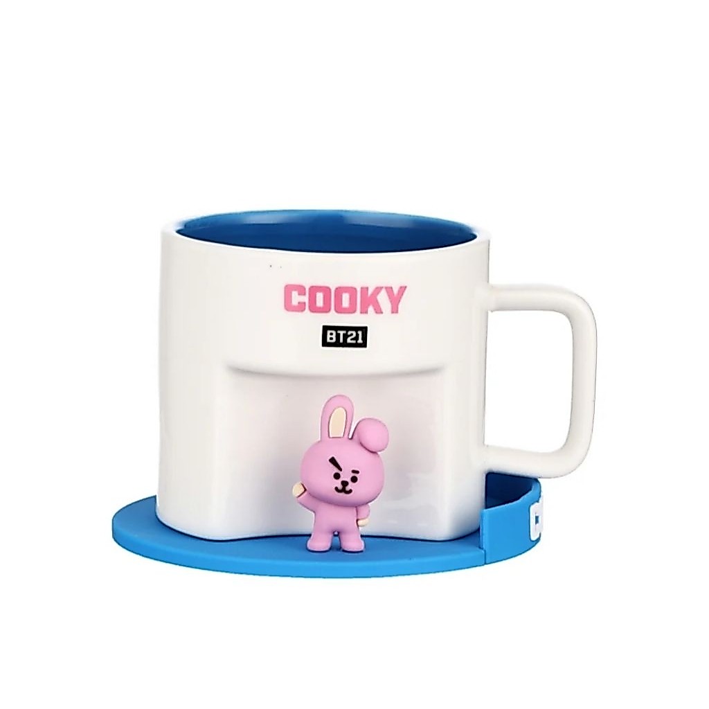 Ly sứ BT21  Miniso  (BTS)        phụ phí shoppee với thuế cao nên giá sẽ nhỉnh hơn 1 xíu ạ