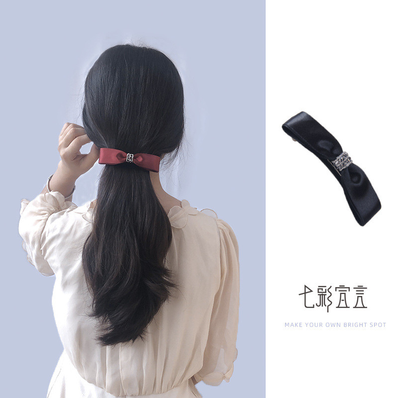 Yifei Kẹp Tóc Phiên Bản Hàn Quốc Mori Nữ Phong Cách Buộc Tóc Nổ Kẹp Top Kẹp Đầu Sau Kẹp Tóc Mũ Đội Đ