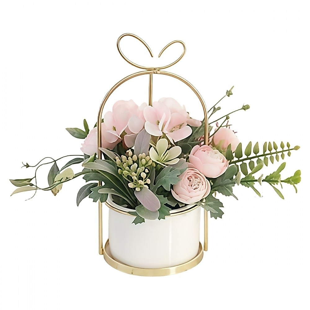 [DOLLDOLL-VN]Artificial Flowers Vivid Green Leaves Long-lasting Freshness Enhances Ambiance