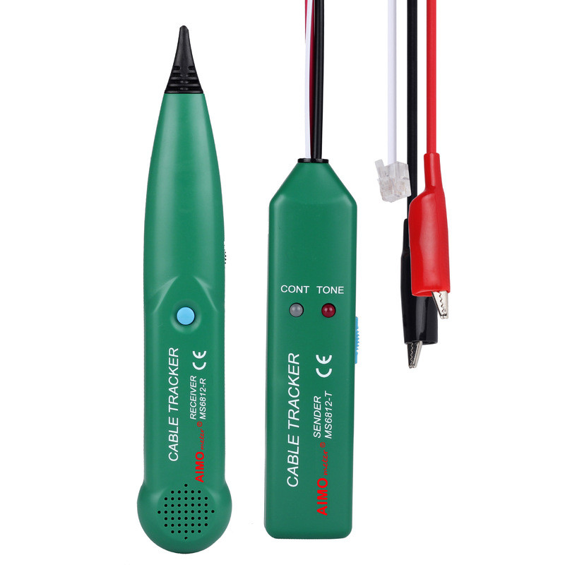 AIMOMETER MS6812 Line Finder Cable Test Line Finder Công cụ tìm đường dây điện thoại