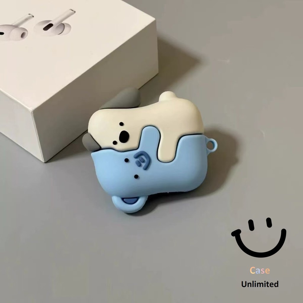 Dành cho HOCO EW84 EW74 Case Ốp Tai Nghe Tai Nghe Sáng tạo Dễ thương Cuddle Baby Elephant Puppy hộp 