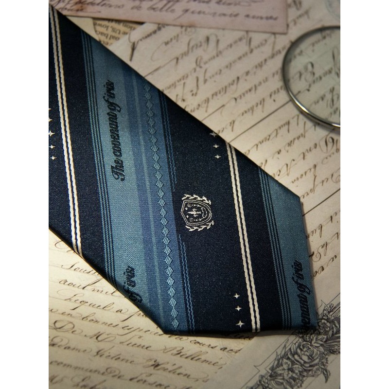 [Pantervilla] Star Sea Deep Secluded jk / dk Hand-Made Hand-Free Tie Tie Tie Bow Tie Preppy Style Th