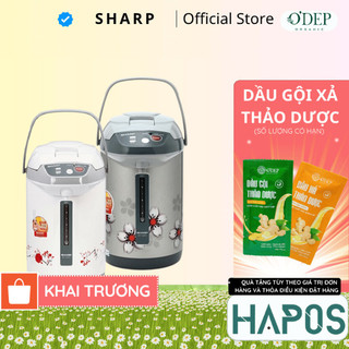 Bình thủy điện Sharp KP-Y32PV-RD dung tích 3L- Bảo hành chính hãng 12 tháng  - HAPOS HEL