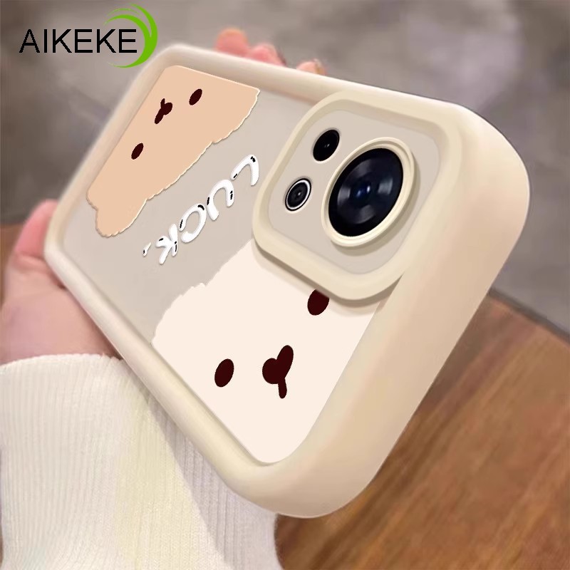 Ốp điện thoại hình gấu nâu dễ thương 3D hoạt hình dễ thương cho Realme Neo7 GT Neo6 SE Neo5 6T GT7 G