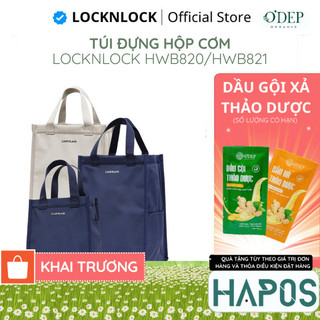  Túi đựng bộ hộp cơm LocknLock Daily Cooler Table Mat HWB820  HWB821 - Hàng chính hãng - HAPOS HEL 