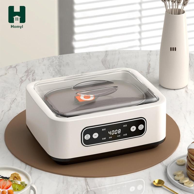 Máy làm sữa chua điện Homyl Thiết bị nhà bếp nhỏ gọn Thiết bị tráng miệng DIY