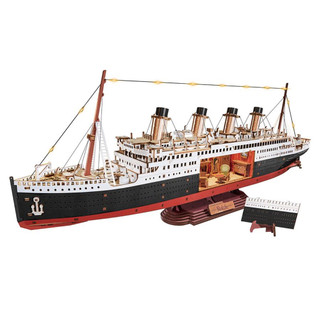  Thuyền Cổ Điển Rolife 1912 Eternal Atlantic Voyager – TGL02 Có đèn led. 