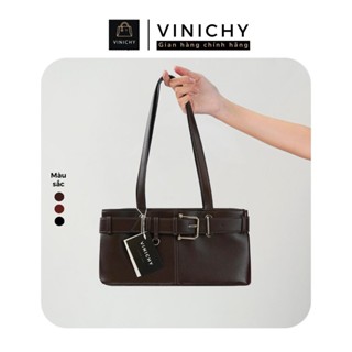   Deal tặng quà QU1  Túi xách nữ đeo vai VINICHY tote dung tích lớn size 28cm HA792 