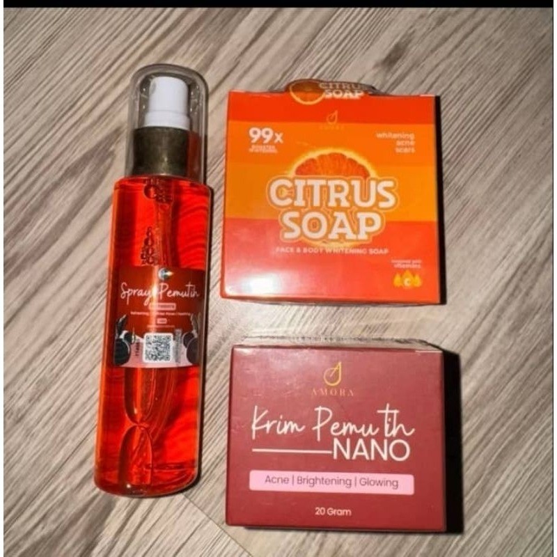 1Amora Spray Kem làm trắng da mới & Nano | Lipmatte Amora