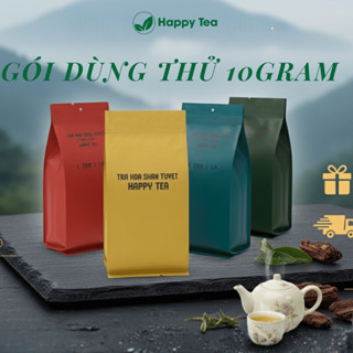 Trà Shan Tuyết Sét Mini 10 Gram Dùng Thử Lục Trà , Hồng Trà và Trà Hoa