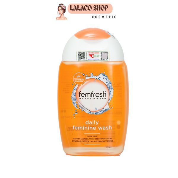 150ml Dung dịch vệ sinh phụ nữ Femfresh Daily Wash - femfresh cam
