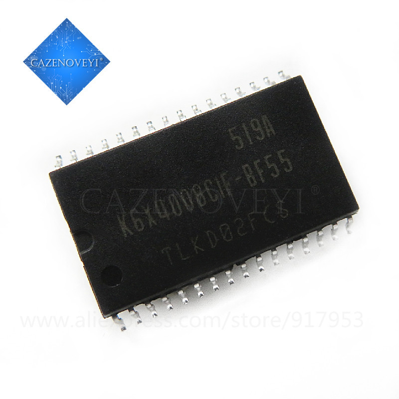 10 Mảnh K6X4008C1F-BF55 K6X4008C1F BF55 TSOP-32 Bộ Nhớ 512Kx8 bit CMOS Đầy Đủ Thấp Tĩnh